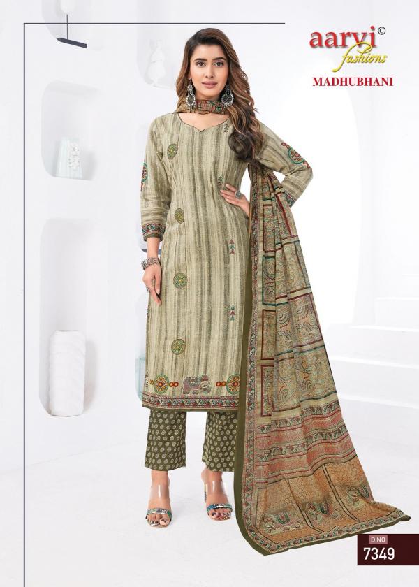 Aarvi Madhubhani Vol-1 – Kurti Pant With Dupatta